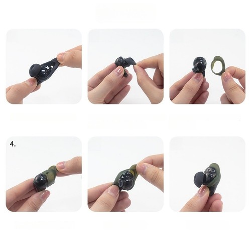 Punte auricolari silicone - punte,